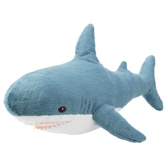 IKEA BLÅHAJ Baby Shark Soft Toy Plush Stuffed Animal Blue Birthday Gift 21 ¾