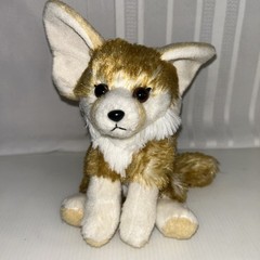 Wild Republic Fennec Fox 7″ Plush Stuffed Brown White Tan Cuddlekins Big Ears