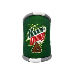 Junk Food Doody Plush 8″ inch Mound Of Doody Poop Parody Mountain Dew Soda Can