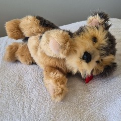 Aurora Yorkie Plush Stuffed Dog Small 6-14 in, 2016 (MPN 31412)
