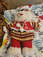 Dan Dee Collector’s Choice Girl SNOWFLAKE TEDDY 2010 Collector’s Christmas Plush