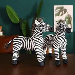 1 PC Zebra Plush Toy 33cm Stuffed Animal Toddler Doll Gift for Kids