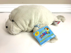 NEW! Retired GANZ WEBKINZ ~MANATEE w/ SEALED Code still attached, never opened.