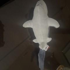 Adventure Planet Plush MAKO Shark Stuffed Animal Realistic 15″ Long Grey White