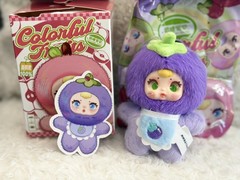 MM Sugar Baby Colorful Fruits Plush – Confirmed Mangosteen Grape Purple Charm