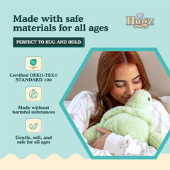 Hugz Official Weighted Stuffed Animal 3.8 lb for Adults and Kids – Premium Stuff