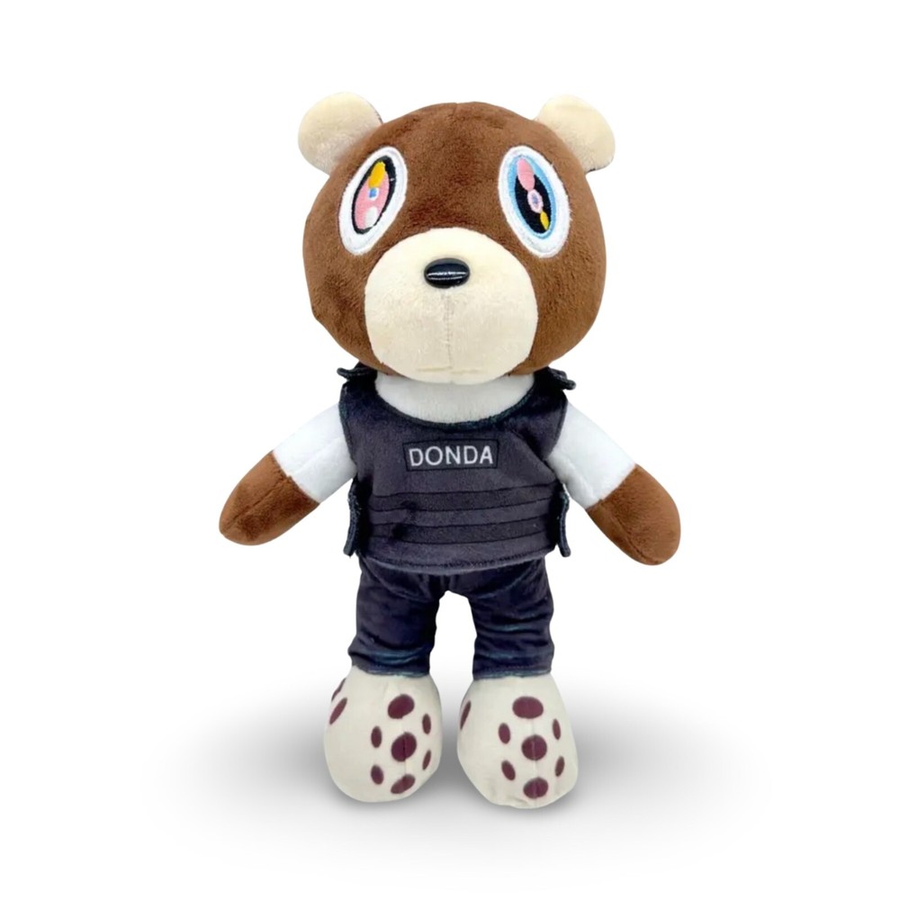Kanye West Teddy Bear Plush Doll Music Graduation Teddy Bear Collection Donda