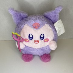 Kirby Kuromi Style Plush 8” – Purple Sanrio Inspired – Embroidered Face w/ Tag