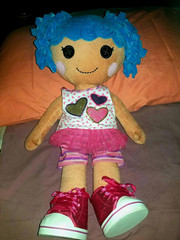 Build-A-Bear Workshop Lalaloopsy Plush Stuffed Mittens Fluff Abd Stuff