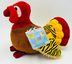 Ganz Webkinz Plush Gobbler Turkey HM426 Stuffed Animal Sealed Unused Code NWT