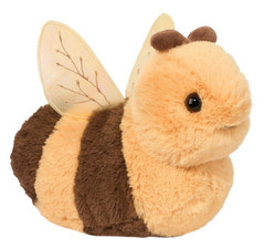 Buzz 6″ Honey Bee Douglas Plush Stuffed Animal Cuddle Bumble Yellow Black Fly