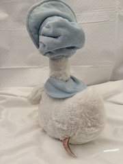 Rare Vintage Cuddle Barn Talking Mother goose Talking Story time Plush Toy