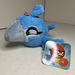 2011 Angry Birds Rio Jewel Blue Bird 6” Plush Commonwealth New with Tags
