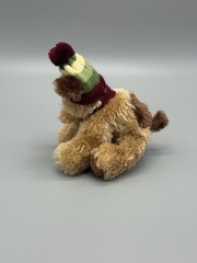 Gund Heads & Tales Brown Puppy Dog Plush In Hat & Scarf Small 7” Stuffed Animal