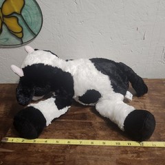 Kohl’s Cares Click Clack Moo Cow 13″ Plush Stuffed Animal Toy Black White