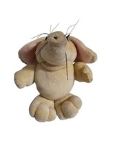 1985 HEARTLINE SNUGGABLES ALLIE THE RAT PINK EARS PLUSH