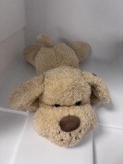 Spark Create Imagine Dog Plush Stuffed Animal Beige/Tan 11”