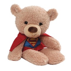 GUND 14″ DC Superhero Supergirl Bear Plush Toy–Soft Stuffed Animal Gift for Kids