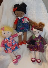 3 Scentsy Buddy Friend Dolls 18″ Plush EMILY BRYLEE & SIERRA & Pets 1 SCENT PAK