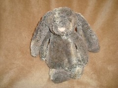Jellycat Bunny Rabbit brown &bBeige mixed color Plush & Beans 11″ tall