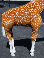 Large Hansa Elephant & Giraffe Stuffed Animals – 51″ & 41″ Tall – Denver PA
