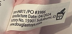 Douglas Jazzie Pink Axolotl Plush Hard To Find!!