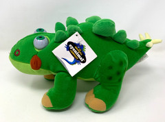 Original Eyenimal Sampson Stegosaurus Plush Dinosaur 12″ Moving Googly Eye Green