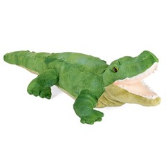Wild Republic Green Alligator Plush, Stuffed Animal, Plush Toy, 23″,