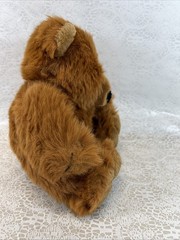 Teddy O’s Cereal Plush Bear Promotional Toy Shaggy Brown Stuffed Animal 1980s