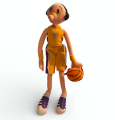 8.25″ Popeye Sailor Man Olive Oyl Basketball Plush Toy Kelly
