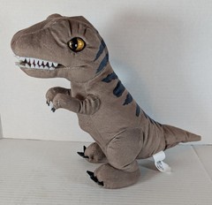 Jurassic World Rebirth Roaring T. Rex, 10.5 inch Interactive Plush