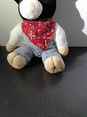 Vintage Lionel Mary’s Moo Moo Friends Enesco Train Engineer Cow Plush