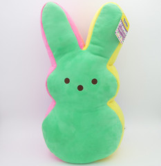Dan Dee Peeps Easter Bunny Plush 17” Color Block Design 429002 w/ Tag 2023