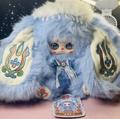 Mocici 600% Prologue To A Serendipitous…: Blue, Glitter Eyes, Open Bag, Card