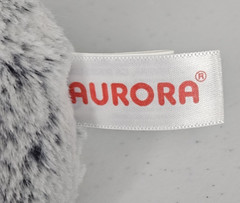 Aurora World Penguin Plush Pom Pom Frosty Gray White Soft NEW 2016