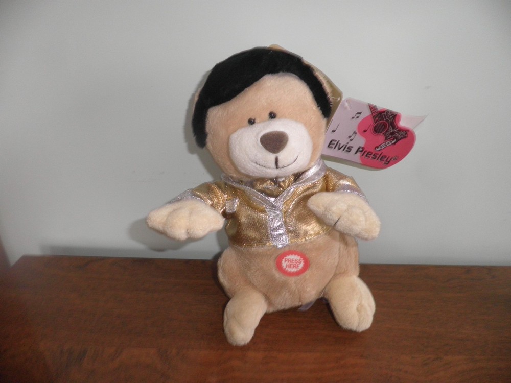 Elvis Presley Squeezers Singing Plush–DON’T BE CRUEL—$18.00 OR BEST OFFER