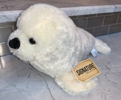 Destination Nation Harp Seal Plush Aurora 15″ Signature Collection NEW with tag