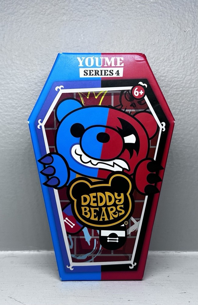 Deddy Bears Series 4 Youme. Stuffed Teddy Bear. Coffin. NEW SEALED