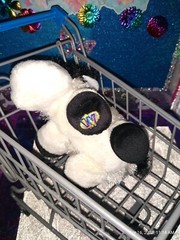 🦄Ganz / Webkinz Stringy “Lil Kinz Cow” Black & White Color HS003 7″ Plush!