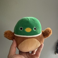 Squishmallows Duck Plush Stuffed Toy, Ages 3-5 Years, 3-7
