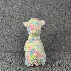 Ty Llama Alpaca Plush Tye Dye Rainbow Cute Stuffed Animal Lola Beanie Boos
