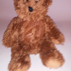Bear King Teddy Bear Brown Stuffed Animal Plush Kids Toy
