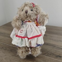 Russ 9 In. Brittany Jr Plush Teddy Bear D18