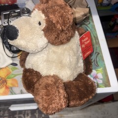 Working GUND Goober Plush 12″ Bear Animated Sings Don’t Worry Be Happy Moves