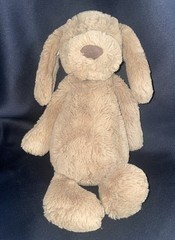 Jellycat Bashful Toffee Puppy Medium Authentic Plush 12 Inches High