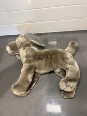Cassie 16″ Weimaraner Dog Stuffed Animal Douglas Plush Cuddle silver retriever
