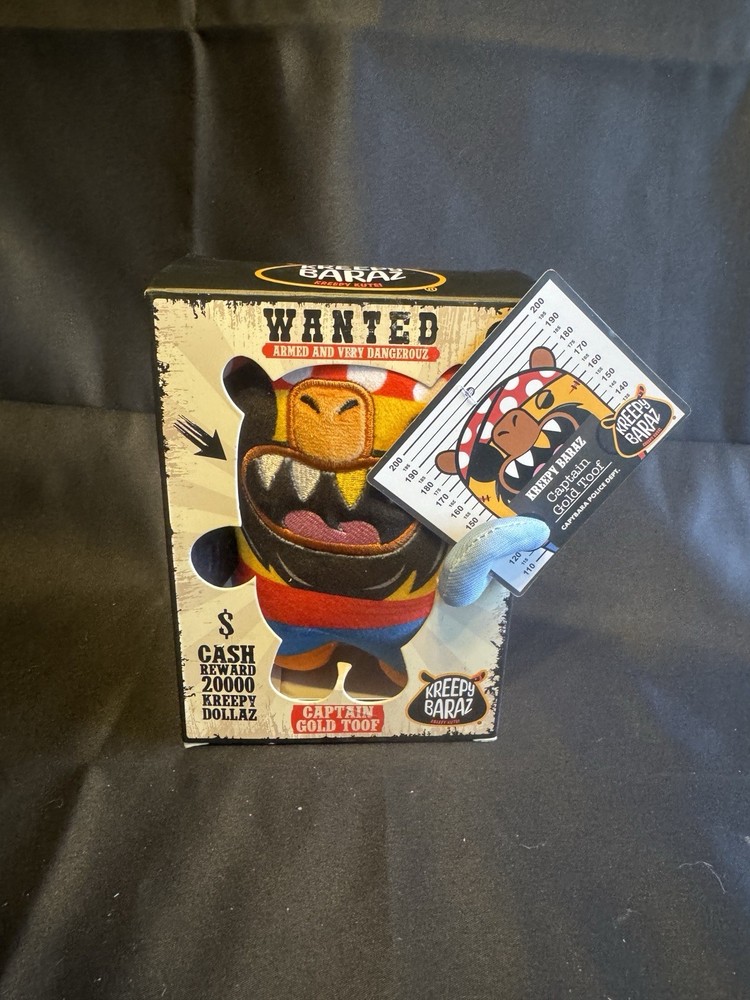 Captain Gold Toof by Kreepy Baraz