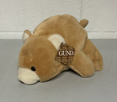Vintage 1980 Gund Snuffles Bear Plush Butterscotch Brown Cream 10″ W/ Tag #2168