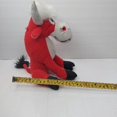 Vintage 1994 Ace Novelty Company Bull 8″ Plush