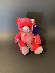 Kellytoy Original Jewel Tone Treasures Plush Pink Pig 6″ Stuffed Toy